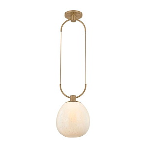 Jove - 1 Light Pendant-16.25 Inch Tall and 10.25 Inch Wide - 1395505