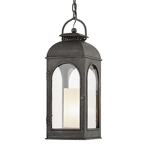Derby-1 Light Hanger Pendant in Transitional Style-7.75 Inches Wide by 22.5 Inches High