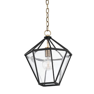 Moss - 1 Light Small Lantern-14.75 Inches Tall and 12.25 Inches Wide - 1158999