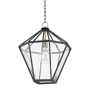 Moss - 1 Light Large Lantern-21 Inches Tall and 17.75 Inches Wide - 1154742
