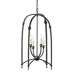 Rhett - 4 Light Pendant-36 Inches Tall and 21.25 Inches Wide