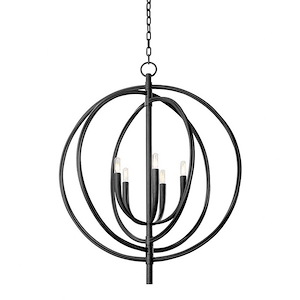 Fillea - 5 Light Pendant-37.25 Inches Tall and 30 Inches Wide