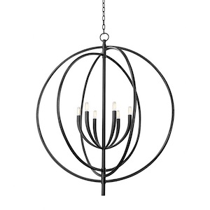 Fillea - 6 Light Pendant-47.5 Inches Tall and 40 Inches Wide - 1279755