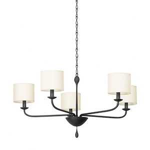 Osmond - 5 Light Chandelier-23.5 Inches Tall and 36 Inches Wide