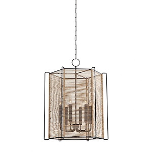 Ramon - 6 Light Lantern-28 Inches Tall and 22 Inches Wide - 1296033