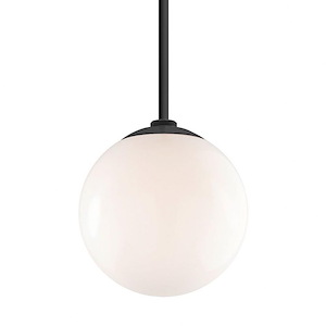 Globe-1 Light Pendant-12 Inches Wide by 12 Inches High
