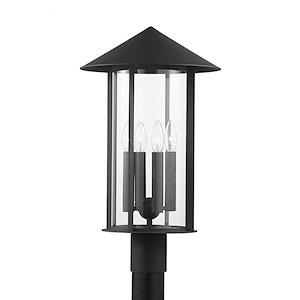 Long Beach - 4 Light Outdoor Post Mount In Industrial Style-21.75 Inches Tall and 13 Inches Wide - 1099559