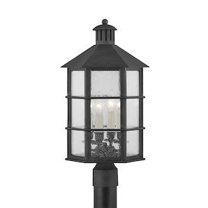 Lake County - 4 Light Outdoor Post Lantern