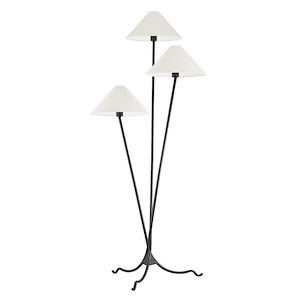 Cedar - 3 Light Floor Lamp-69.75 Inches Tall and 30.5 Inches Wide - 1279758