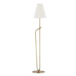 Pearce - 1 Light Floor Lamp-64 Inches Tall and 11.75 Inches Wide