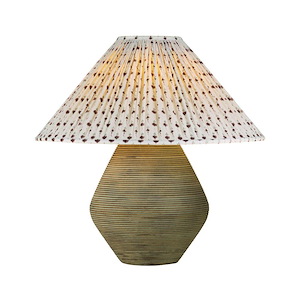 Calabria - 1 Light Table Lamp-22 Inch Tall and 16 Inch Wide - 1431578