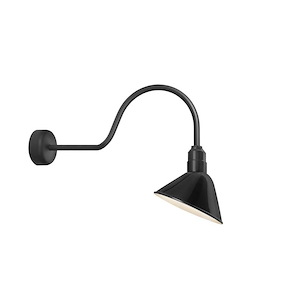 Essentials by Troy TRM Axel-1 Light Wall Sconce with Large Loop Arm-12 Inches Wide by 24.5 Inches High