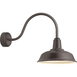 Braehead Market - 1 Light Wall Sconce with Large Loop Arm - 16 Inches Wide by 21.25 Inches High
