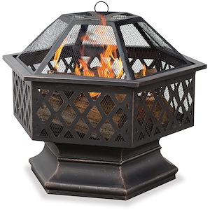 Endless Summer - 24 Inch Outdoor Wood Burning Fireplace