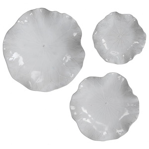 Abella - 17.88 Inch Wall Decor (Set of 3) - 17.88 inches wide by 17.88 inches deep