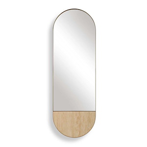 Russo - Tall Oval Mirror-59 Inch Tall and 19.88 Inch Wide - 1393651