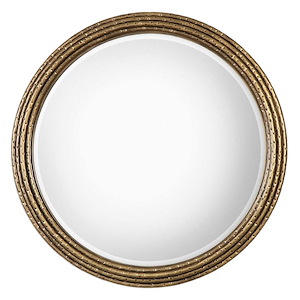 Spera  - 42.13 inch Round Mirror - 42.13 inches wide by 2.13 inches deep