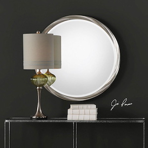 Orion - 36 inch Round Mirror - 36 inches wide by 1.25 inches deep