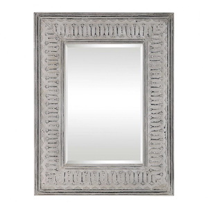 Argenton  - 40.13 inch Urban Industrial Rectangular Mirror - 30.75 inches wide by 1.25 inches deep