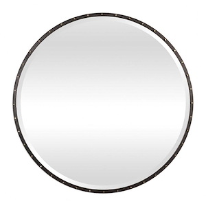 Benedo - 42 inch Round Mirror - 42 inches wide by 1.5 inches deep - 863004
