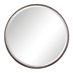 Ada - 40 inch Round Mirror - 40 inches wide by 2 inches deep