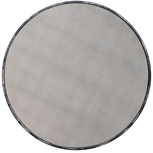 Argand - 43 Inch Industrial Round Mirror - 43 inches wide by 1.38 inches deep