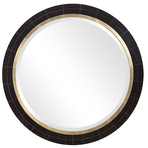 Nayla - 36 Inch Tiled Round Mirror