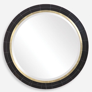 Nayla - 36 Inch Tiled Round Mirror