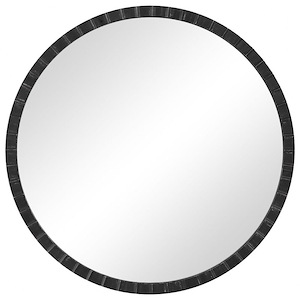 Dandridge  - 34 Inch Round Industrial Mirror