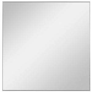 Alexo  - 28 Inch Modern Square Mirror Silver - 1219348