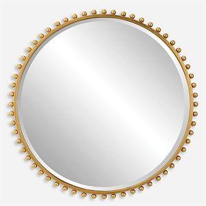 Taza  - Round Mirror-32 Inches Tall and 32 Inches Wide