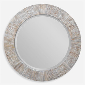 Repose - Round Mirror-1.3 Inches Tall and 36 Inches Wide