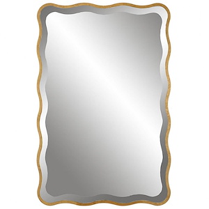 Aneta - Scalloped Mirror-36 Inches Tall and 24 Inches Wide - 1309156