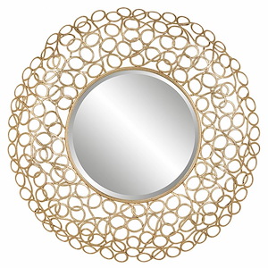Swirl - Round Mirror-41.75 Inches Tall and 41.75 Inches Wide - 1309167