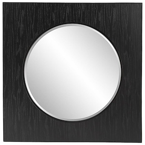Hillview - Wood Panel Mirror-40 Inches Tall and 40 Inches Wide