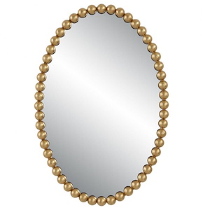 Serna - Oval Mirror-30 Inches Tall and 20 Inches Wide