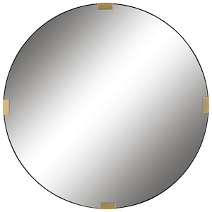 Clip - Round Mirror-42.5 Inches Tall and 42.5 Inches Wide