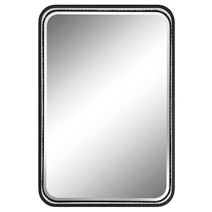 Santa - Curved Rectangular Mirror-35.88 Inches Tall and 24.63 Inches Wide