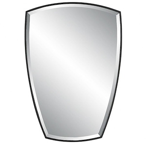 Crest - Curved Mirror-36 Inches Tall and 25.25 Inches Wide