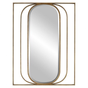 Replicate - Oval Mirror-40 Inches Tall and 30 Inches Wide