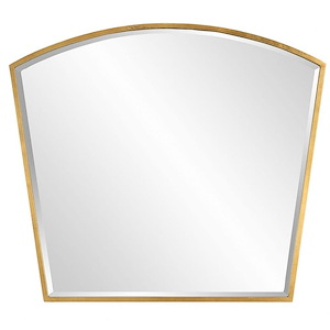 Boundary - Arch Mirror-31.63 Inches Tall and 36 Inches Wide