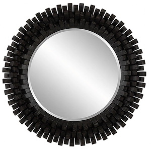 Circle Of Piers - Round Mirror-42.13 Inches Tall and 42.13 Inches Wide