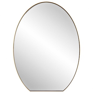 Cabell - Oval Mirror-32 Inches Tall and 24 Inches Wide