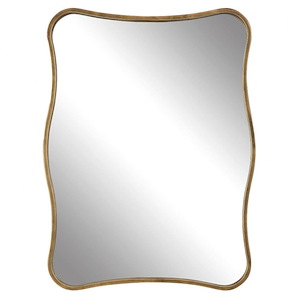 Pavia - Curvy Vanity Mirror-36.25 Inches Tall and 27.5 Inches Wide