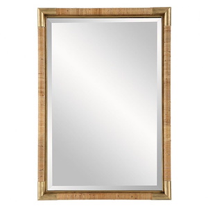 Kampar - Rectangular Vanity Mirror-31.5 Inches Tall and 21.75 Inches Wide