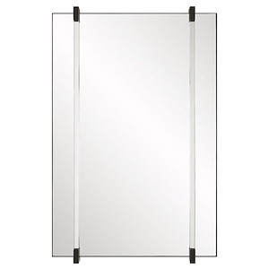 Ladonna - Rods Mirror-37.38 Inches Tall and 24.25 Inches Wide