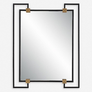 Ivey - Wall Mirror-42 Inches Tall and 32.5 Inches Wide