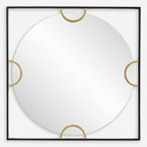 Hinson - Wall Mirror-39 Inches Tall and 39 Inches Wide
