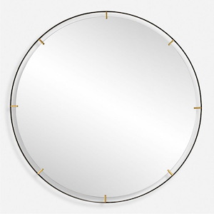 Grand Pendulum - Large Round Mirror-72.25 Inches Tall and 72.25 Inches Wide