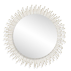 Aga - Round Mirror-31 Inches Tall and 31 Inches Wide